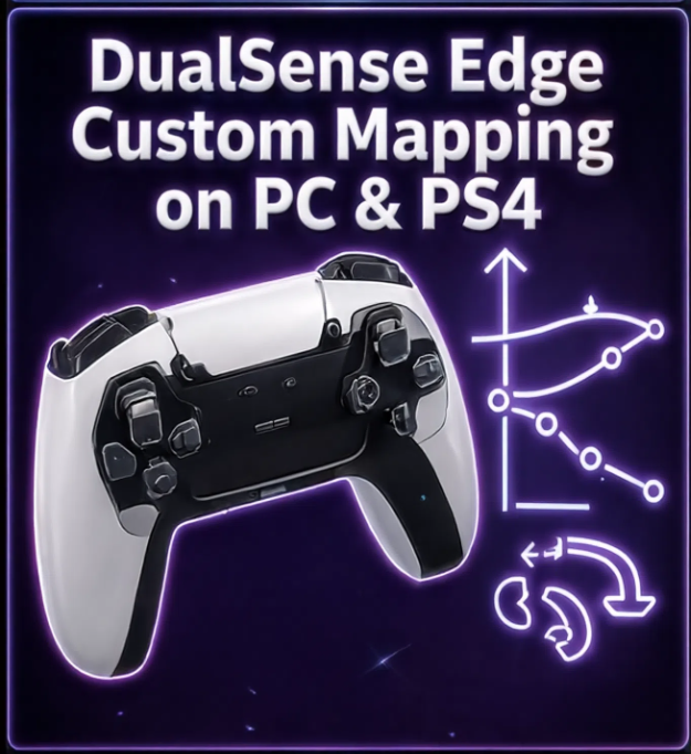 DualSense Edge Custom Mapping on PC & PS4